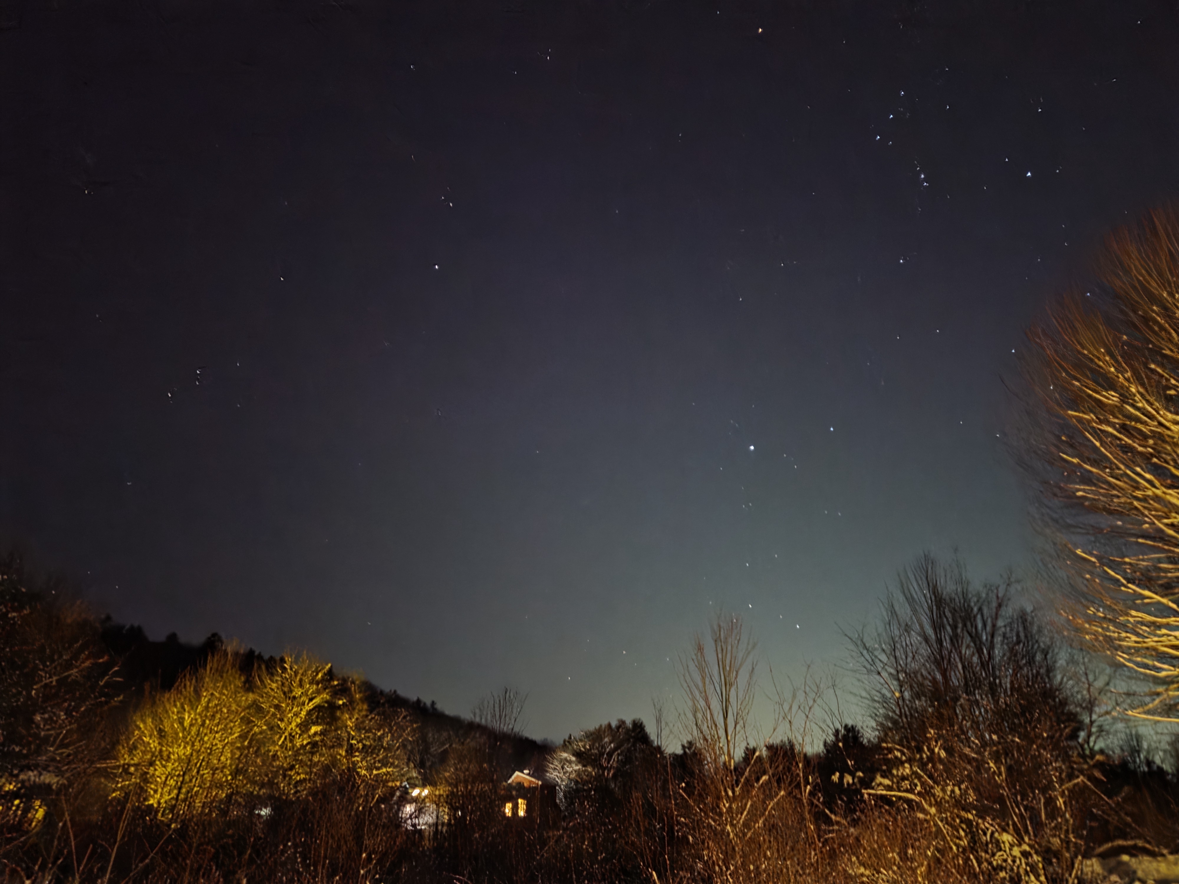 A beautiful sunset over the ocean